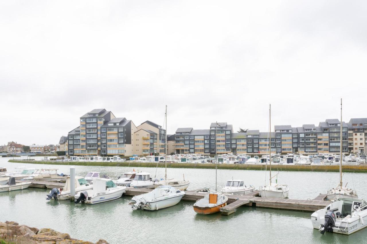 Le Greement - Appt Vue Sur Le Port Apartman Courseulles-sur-Mer Kültér fotó