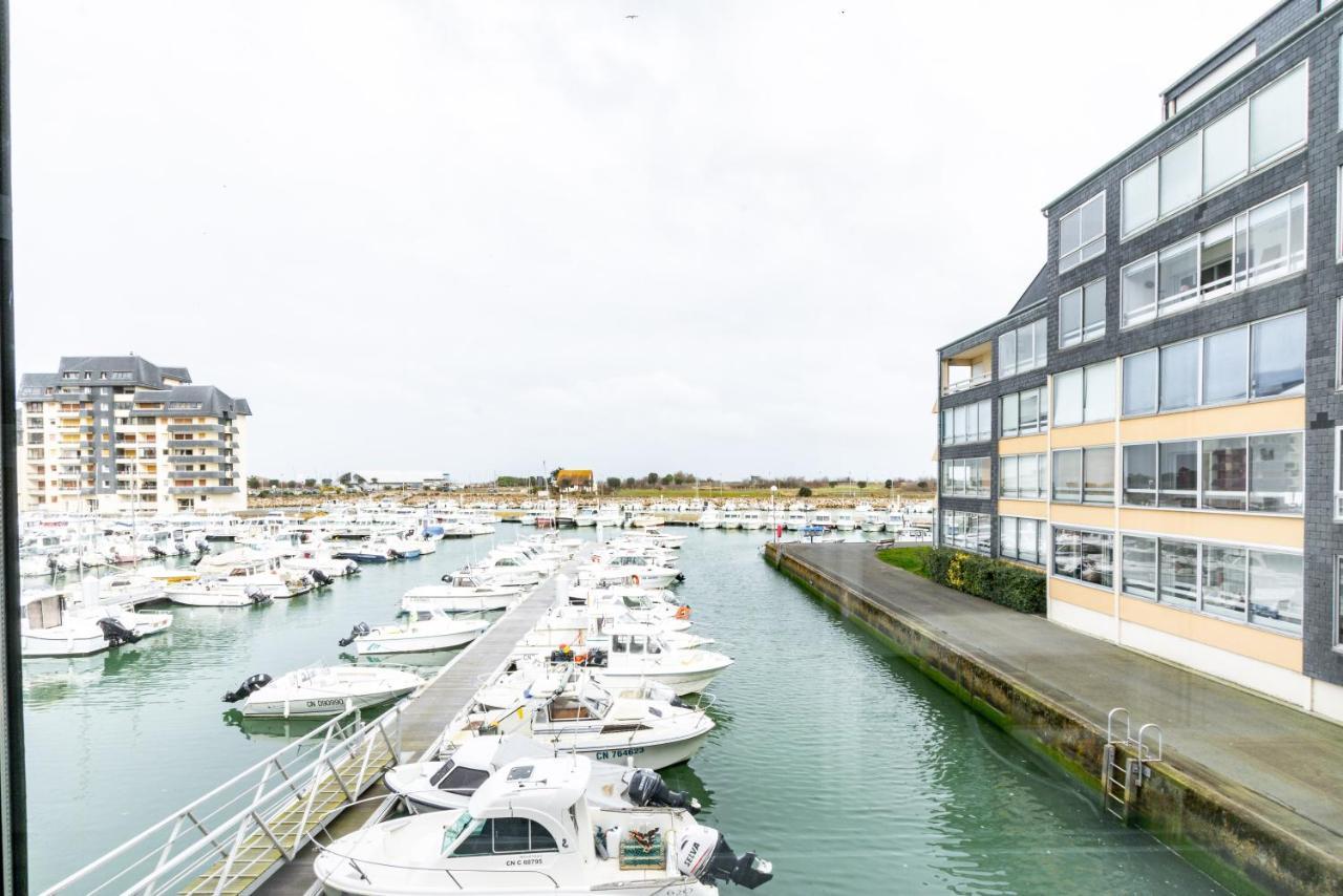 Le Greement - Appt Vue Sur Le Port Apartman Courseulles-sur-Mer Kültér fotó
